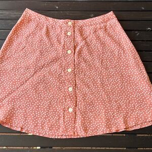 NWT GAP Pink Polka Dot A-Line Skirt - Size 10

Come from smoke /pet free home